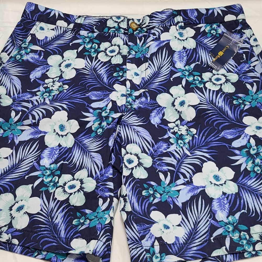 Club Rm flowers navy blue
